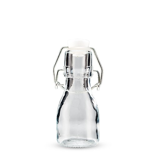 Mini Swing Top Glass Bottle - 2 1/2oz (70ml)