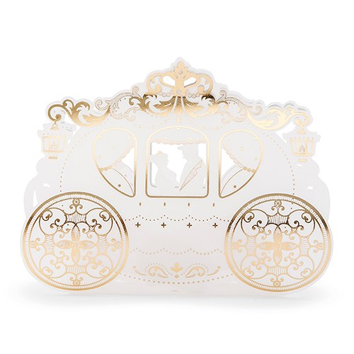 Cinderella Wedding Carriage Favor Box