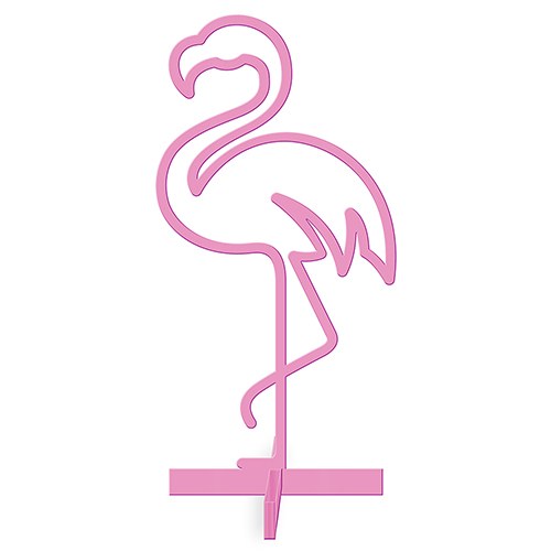 Acrylic Flamingo - Tabletop Decoration In Pink