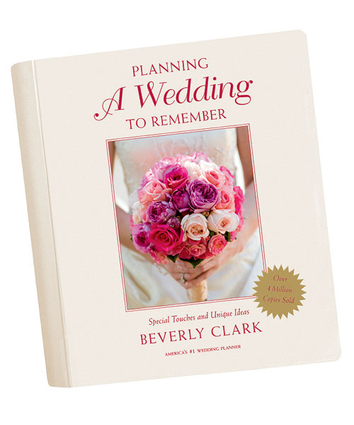 "Planning a Wedding to Remember" Wedding Planner by Beverly Clark