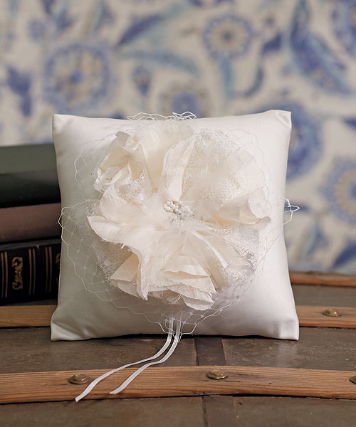 Beverly Clark La Fleur Collection Ring Pillow