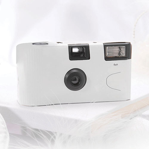 White Single Use Camera