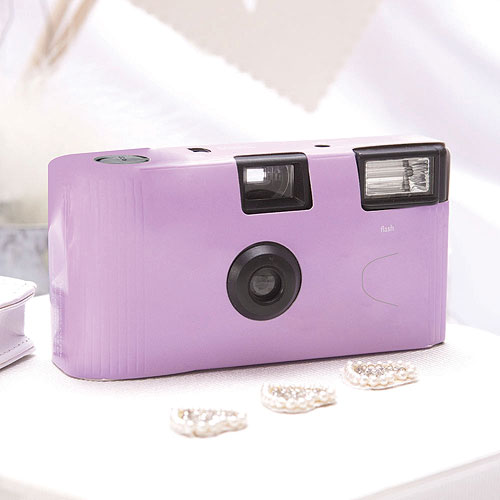 Lilac Single Use Camera