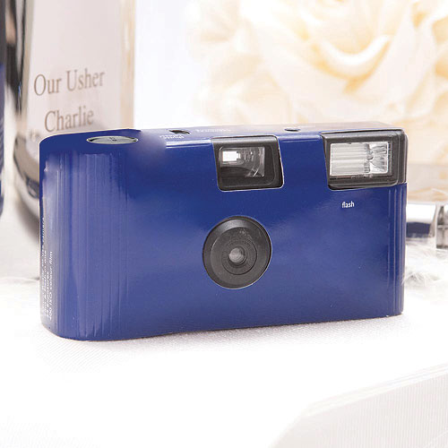Navy Blue Single Use Camera