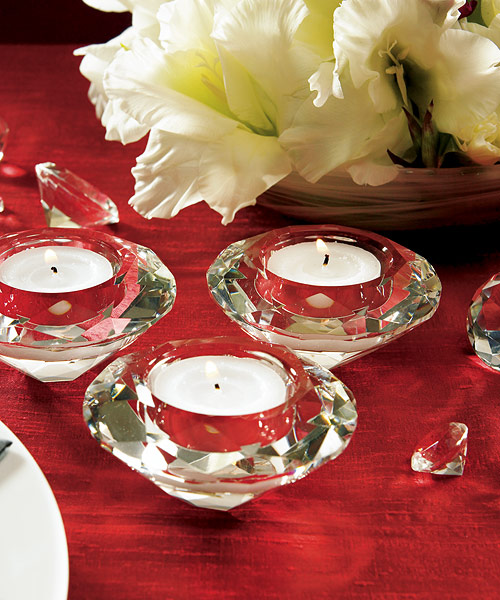 Crystal Tealight Holders