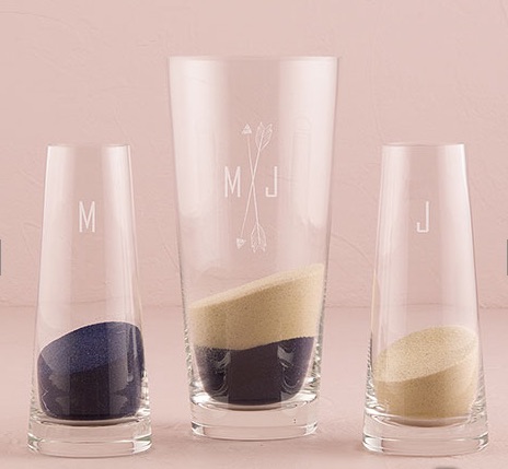 Free Spirit Personalized Sand Ceremony Vase Set