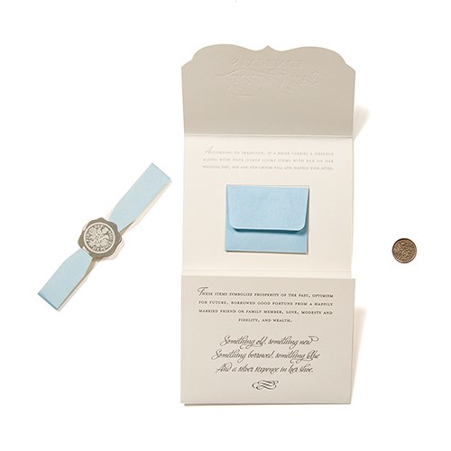 Beverly Clark Lucky Silver Sixpence