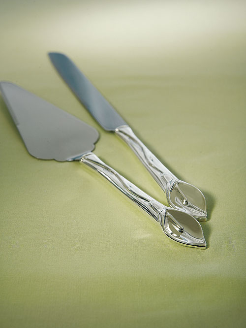 Calla Lily Cake Serving Set