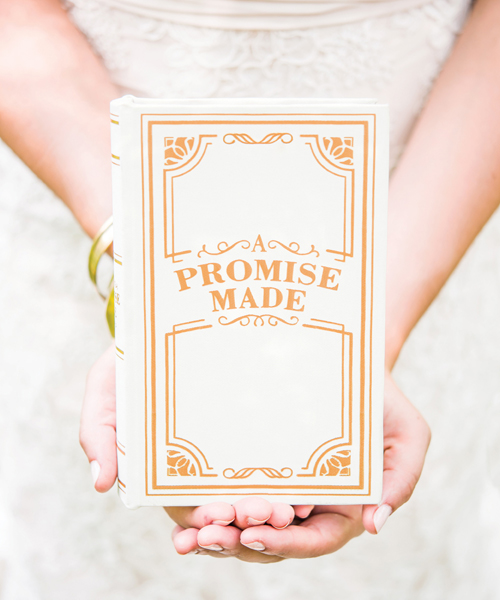 "A Promise Made" Vintage Inspired Jewelry Book Box