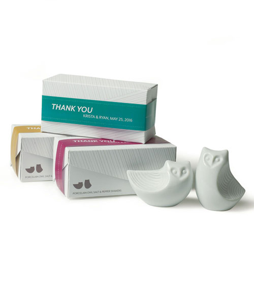Stylized Owl Salt & Pepper Shakers