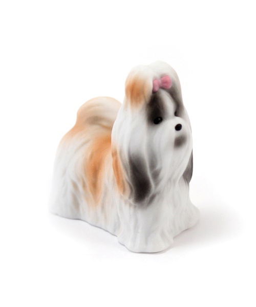Miniature Shih Tzu Dog Figurines