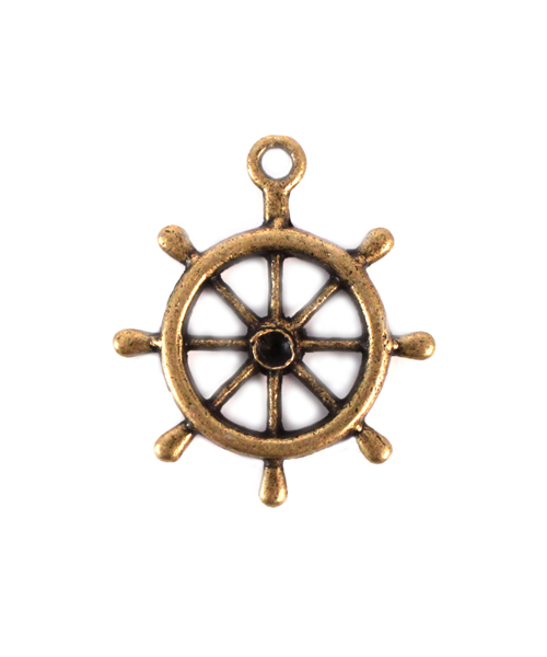 Boat Wheel Charm