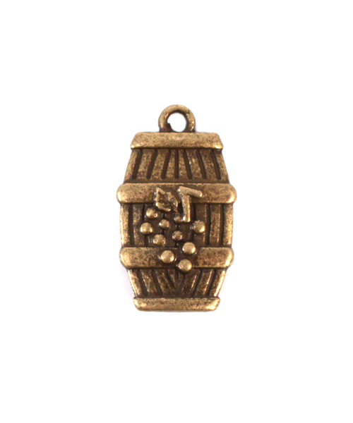 Wine Barrel Charm