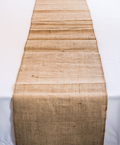 Burlap Table Runner
