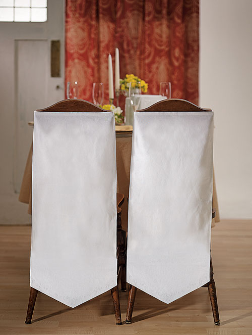 Linen Chair Banners - Plain