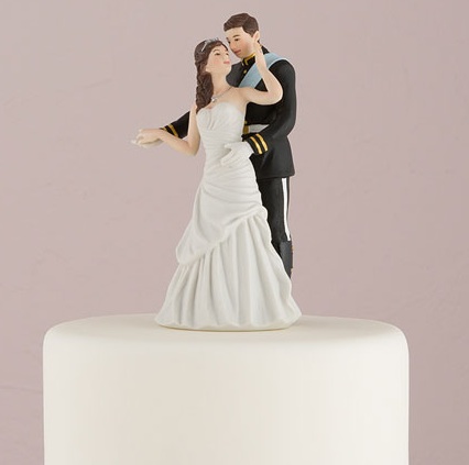 Prince and Princess Couple Figurine Cake Topper