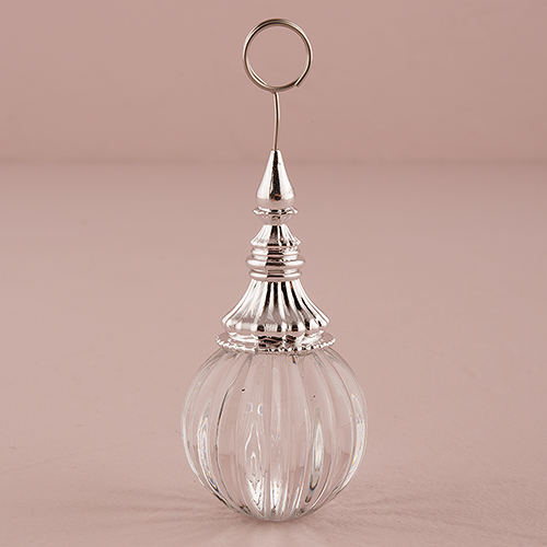 Ornamental Ribbed Orb Stationery Holder
