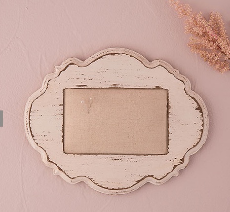 Vintage Wedding Ring Cushion With Ornamental Frame