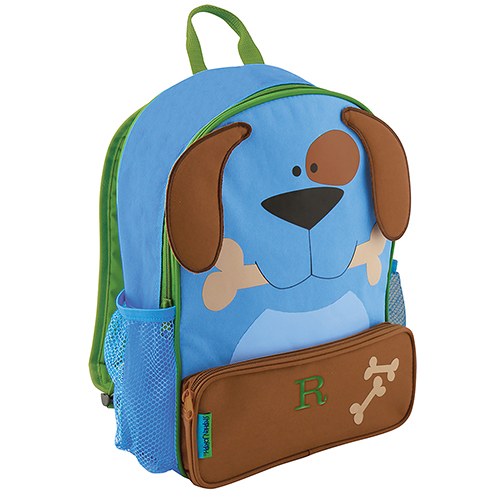 Kids Backpack - Blue Puppy Dog