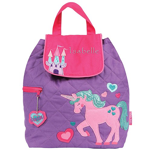 Quilted Toddler Backpack - Unicorn