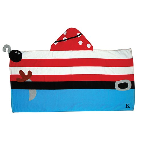 Hooded Towel For Kids - Pirate