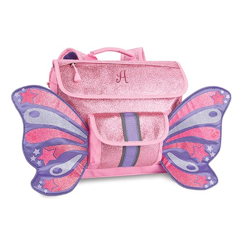 Small Kids Glitter Backpack - Pink