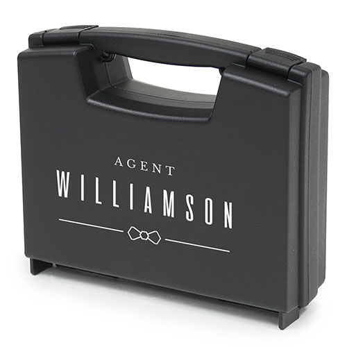 Personalized Ring Briefcase - Special Agent Ring Bearer